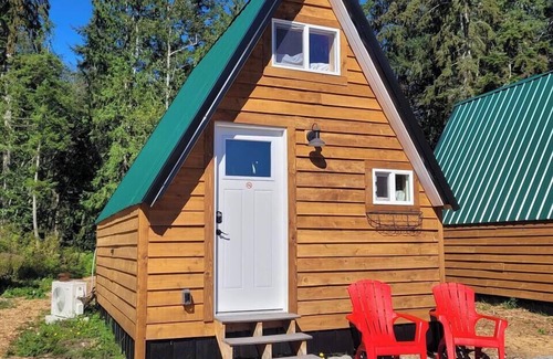 Brew Bay Ski Chalet | Mycelium Forest Cabin on 33 acre farm