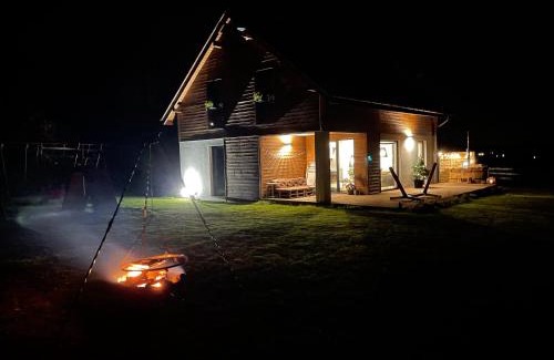 Kartuzy Villa | Na Kaszubskim Wzgórzu z sauną i banią