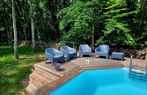 Gouvieux House | Nalan Godevicien, Maison Forêt, Spa et Piscine Chauffée, 14 Pers, Paris-jo, CDG