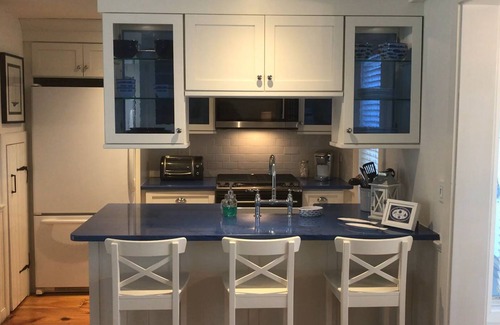 Mashpee Cottage | Nantucket Style Beach Cottage- Steps to Private Beach!