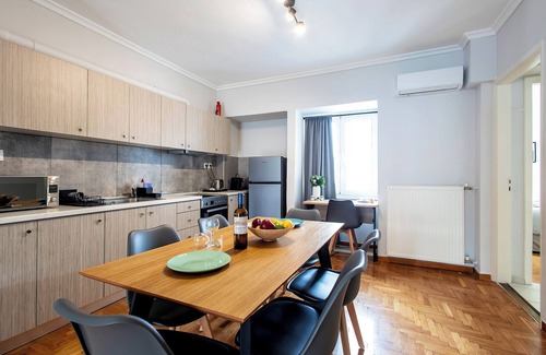 Agios Panteleimonas Apartment | nAris123 #61 - Entire Apt, Large Balcony, 6th Floor