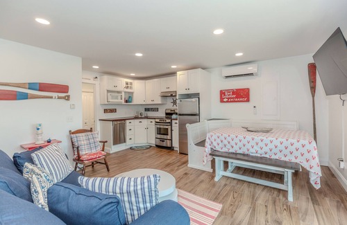 Breakwater Village Cottage | Narragansett Coastal Charmer with Private Beach & Ocean Views!