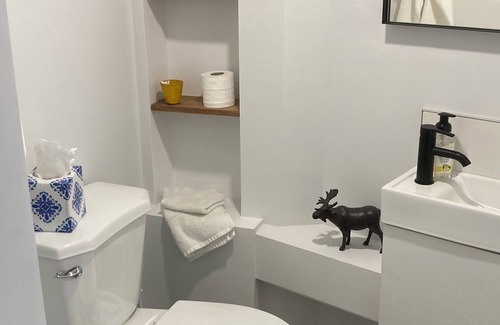 Nelson Apartment | Natural Nook by Nelson lakeside park. Downtown walkable and pet friendly!
