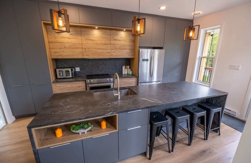 Saint-Brigitte-de-Laval House | Nature - Comfort & SPA - Chalet Moderno