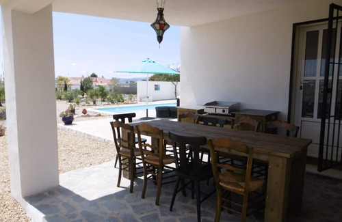 Zurgena House | Nature House GALAN DE NOCHE Zurgena, garden with private pool