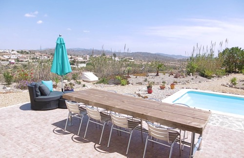 Zurgena House | Nature House GALAN DE NOCHE Zurgena, garden with private pool