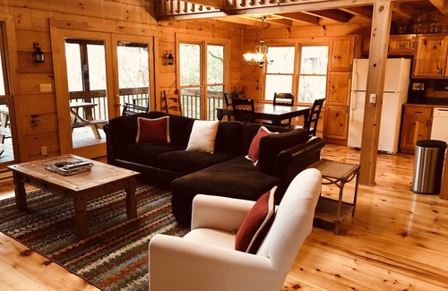 Mineral Bluff Cabin | Nature's Retreat rustic cabin nestled in the north Georgia mountains.