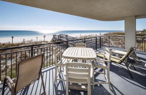 Fort Walton Beach House | Nautilus 1201 - Gulf Front 2 Bedroom Huge Wrap Around Balcony 2nd Floor!