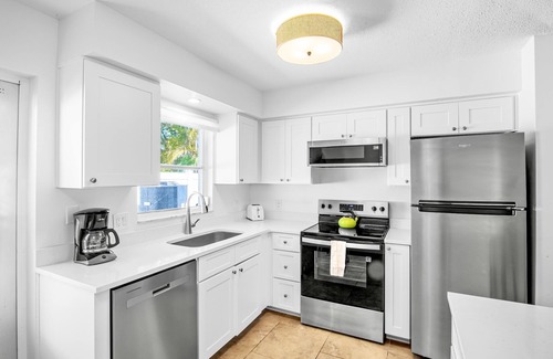 Anna Maria House | Near Bean Point! Short stays available! Heated Pool