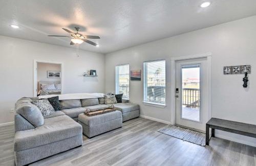 Surfside Beach Apartment | Near Ocean Surfside Beach Gem with Deck and Views!
