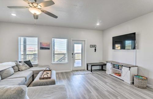 Surfside Beach Apartment | Near Ocean Surfside Beach Gem with Deck and Views!