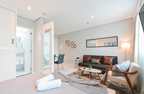 Chacara Santo Antonio Apartment | Nest of Freedom Chacara Sto Antonio e Consul USA - TV Smart e Sofá Cama