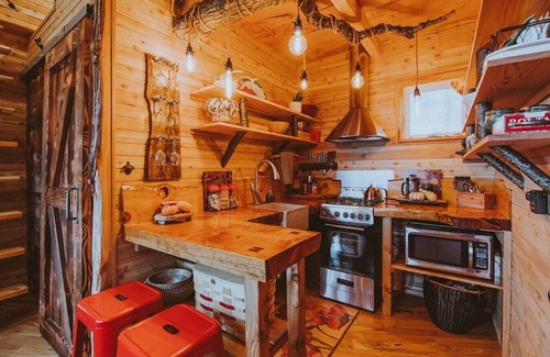 Port Angeles Cabin | Nest · Treehouse on the Water -Eagles Nest-20 ft high