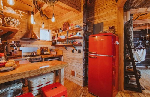 Port Angeles Cabin | Nest · Treehouse on the Water -Eagles Nest-20 ft high