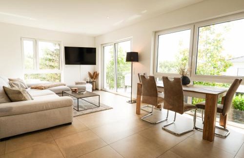 Muldestausee Apartment | neue 90qm Ferienwohnung mit 3 Schlafzimmern in Seenähe