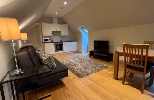 Auchengray Condo | NEW 1BD Contemporary Flat Upper Dunblane