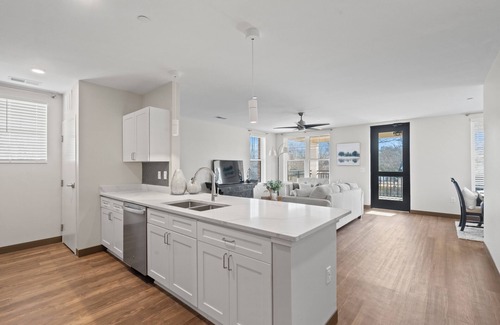 Arlington Apartment | New! 1BR 1BA Apt in Downtown Historic Arlington Depot Square, Large Balcony