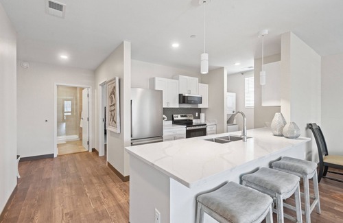 Arlington Apartment | New! 1BR 1BA Apt in Downtown Historic Arlington Depot Square, Large Balcony