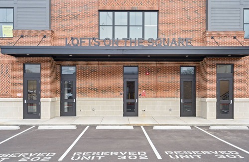 Arlington Apartment | New! 1BR 1BA Apt in Downtown Historic Arlington Depot Square, Large Balcony