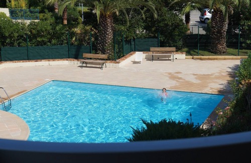 Plaine de la Brague Apartment | New apartment with air conditioning T2, classified 4 * SEA VIEW with SWIMMING POOL private garage