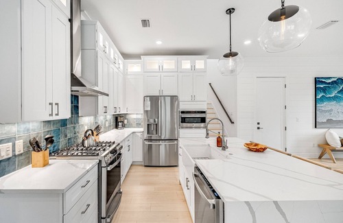 West Panama City Beach House | NEW Build! 4 min to Inlet Beach. 6 Bikes! POOL. 10 min bike to Rosemary Beach!