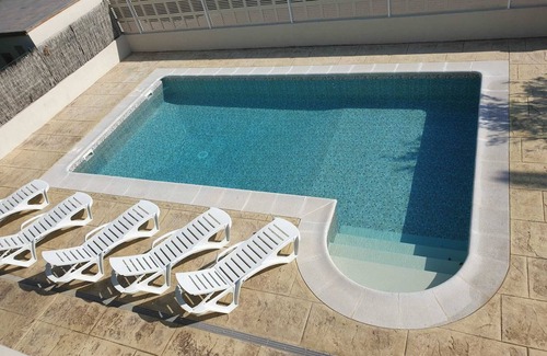 Playa de Almarda Ski Chalet | New chalet 7 rooms. Private pool. Next to the sea.Parking. Little crowded beach