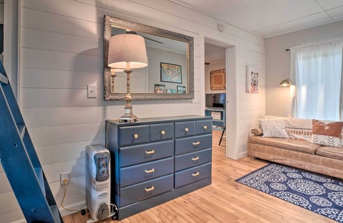 Clayton Cottage | NEW! Cozy Clayton Cottage < 1/2 Mi to Boat Dock!