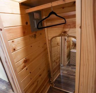 Navarre Resort | New Custom Tiny Home Retreat with Bunnies, Chickens and Goat