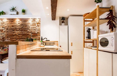 Saint-Etienne Apartment | {NEW} Historical loft, central, balcony