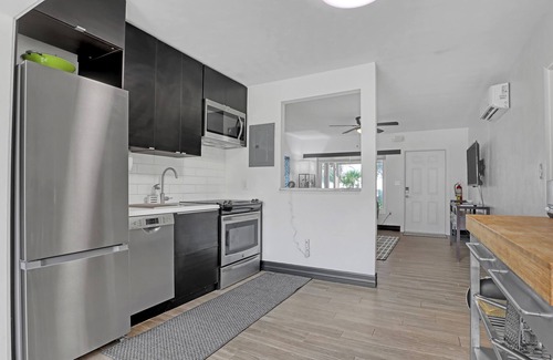 Cocoa Beach Cottage | New Listing! Steps to the Beach, Swim Spa, Amenities Galore!