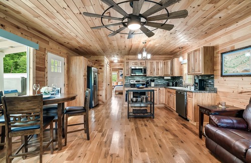Cosby Cabin | NEW LISTING! THE BLUE BEAR! Quiet and private on 1.77 acres.