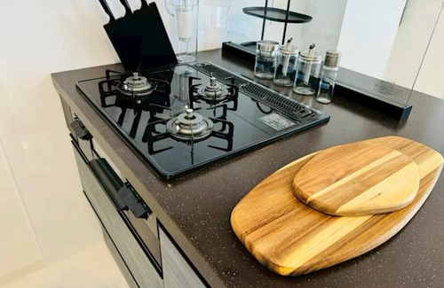 Hakata-ku Villa | New!Luxury Hills1500 sqm Superb patio Sauna BBQ Pool Parking 4 cars Pets allowed