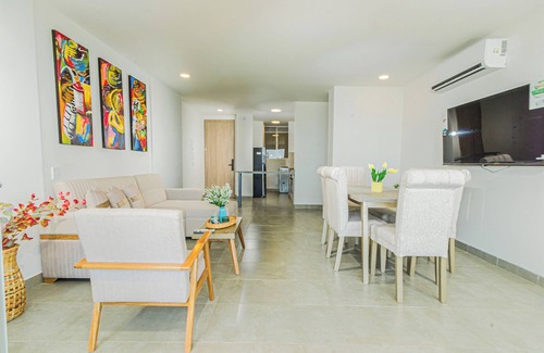 Santa Marta Apartment | New luxury oceanfront apartment in the Colombian Caribbean Apt. 1417 Santa Marta