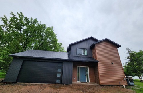 Rush City Cabin | New Modern Lakefront Cabin on West Rush Lake