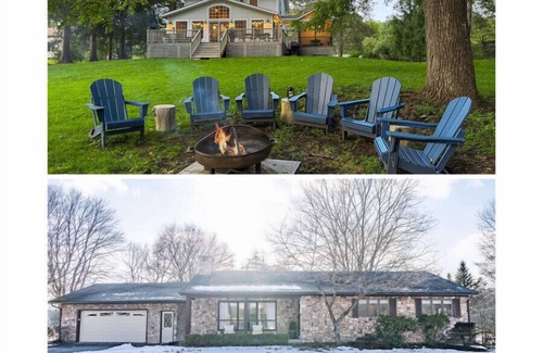 Narrowsburg Apartment | NEW: Two Riverfront Homes. Sleeps 12. Walk to Town