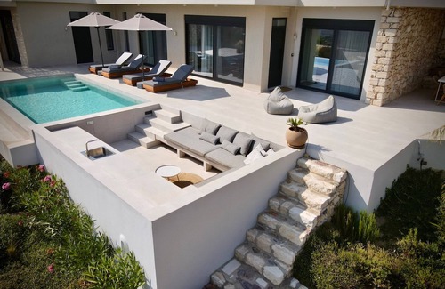 Mariou Villa | [NEW] Villa Noush, majestic view, infinity pool, Adults Only