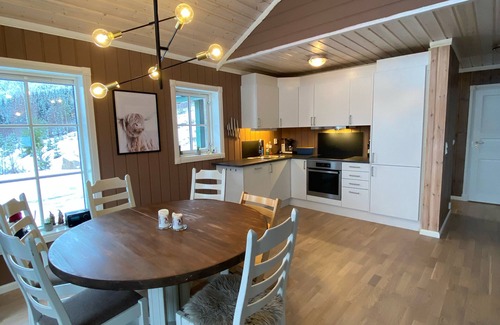 Kviteseid Cabin | Newer cottage on the sunny side of Vrådal/Vraadal