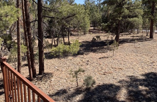 Happy Jack Cabin | NEWER, LUXURY, Solid LOG CABIN on Secluded 10 ACRES in Northern AZ