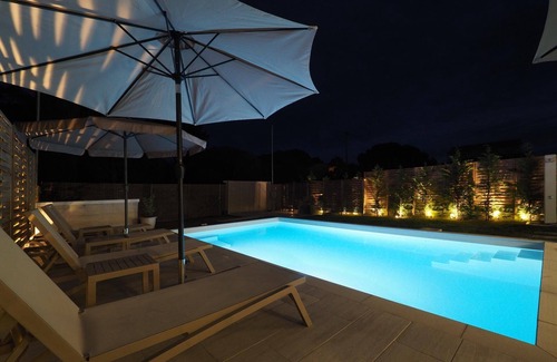 Ag. Georgios Villa | Newly Built 2-Bedroom Villa, A/C, Private Pool, 5 mins walk to Restaurants & Beach in Agios Georgios