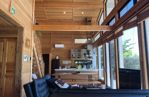 Oiwake House | Newly built Finnish log house with twinkling starsPolar House Nishi Karuizawa/Kitasaku-gun Nagano