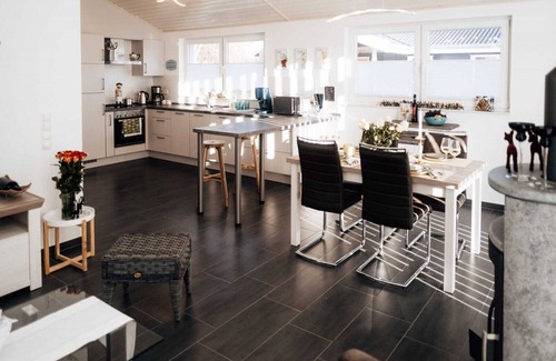Nordhorn House | Newly built vacation home in a perfect location with fireplace, sauna, whirlpool