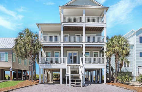 Cape San Blas House | 🌊Newly Remodeled 7BR Gulf Front Home with Elevator-Moonstruck🌊