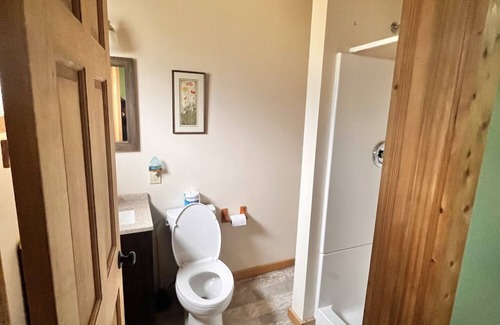 Cooke City-Silver Gate Apartment | Newly Remodeled Motel Room with 1 Queen Bed, Bathroom with shower. Mini Fridge, Coffee Maker. Situated close to the General Store in Silver Gate, MT