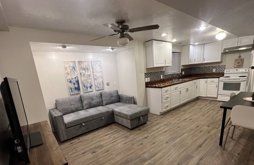 Layton Apartment | Newly remodeled mother in law basement apartment.