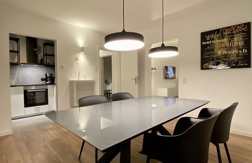Rheine Apartment | Newly renovated modern vacation apartment Dutum near the Mathias hospital
