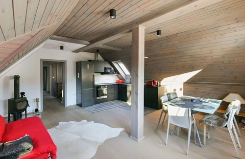 Horni Marsov Apartment | Nice apartment for 6 people with WIFI, TV, patio and panoramic view