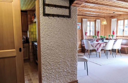 Ormont-Dessus Apartment | Nice apartment for 8 people with WIFI, TV, balcony and panoramic view