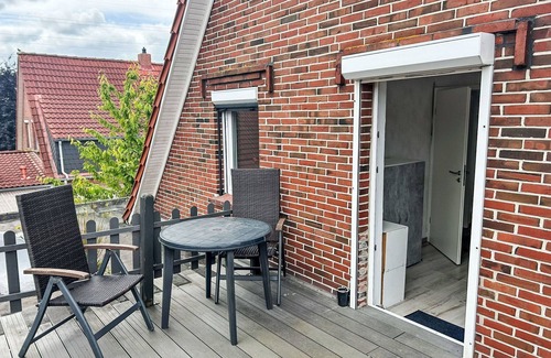 Norddeich Apartment | Nice apartment for 3 guests with WIFI, TV, balcony and parking