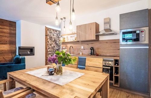 Horni Plana Apartment | Nice apartment for 4 people with WIFI, terrace and pets allowed