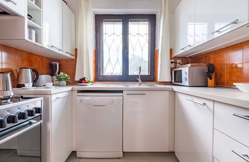 Province of Cagliari Villa | Nice apartment in villa for 8 guests with A/C, WIFI, TV, patio and parking